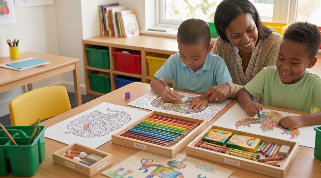 school life at Nova kindergarten